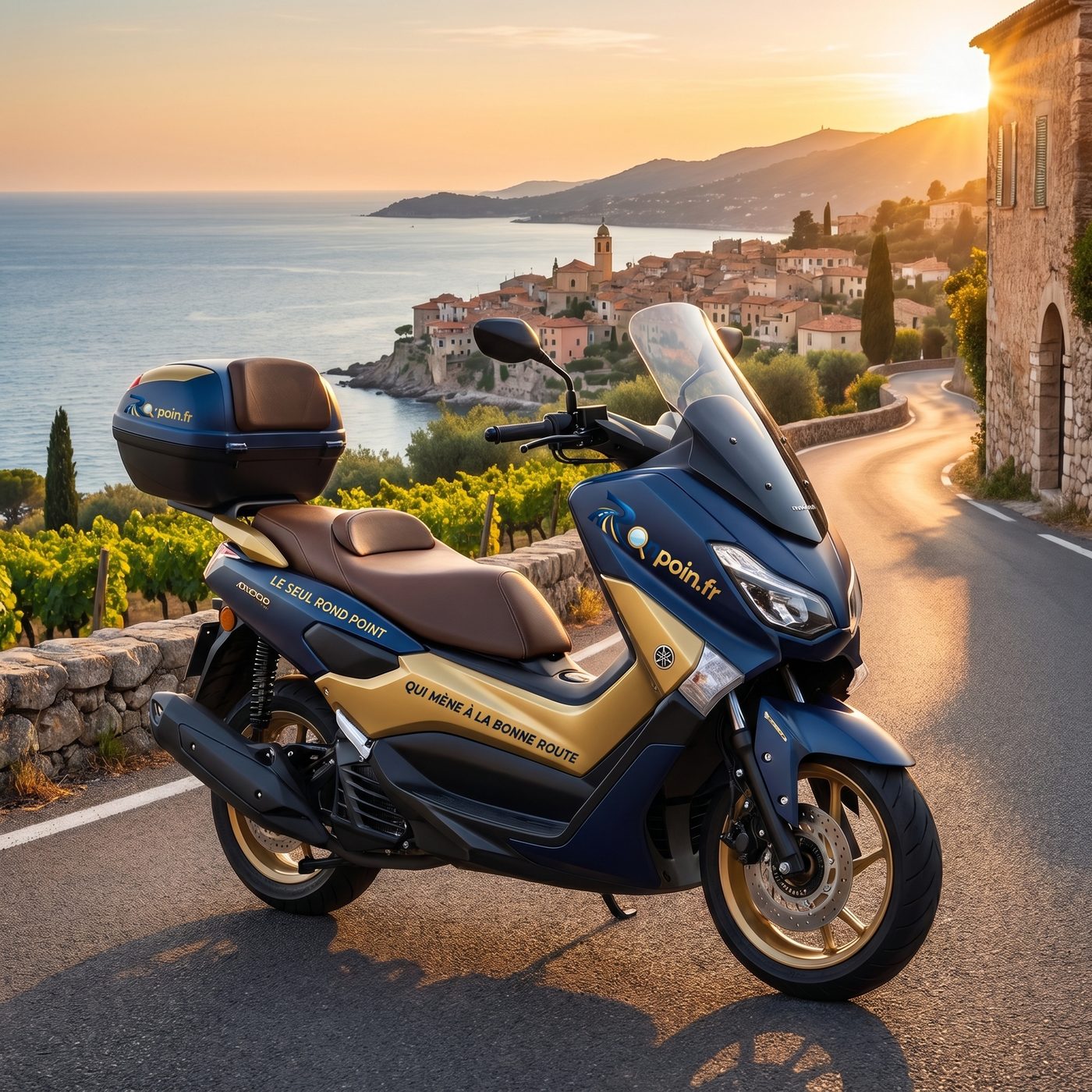 Scooter en ville